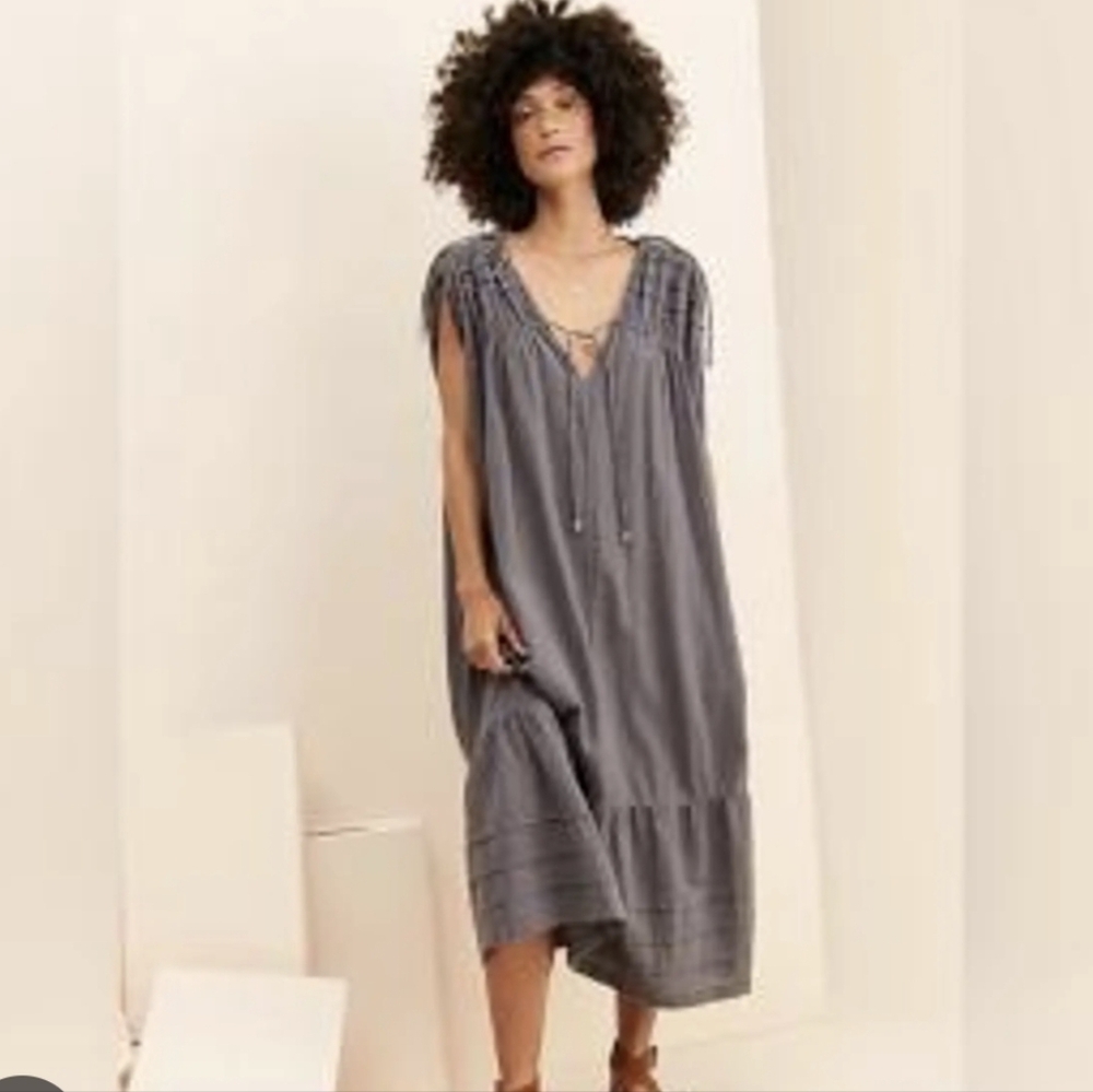 Free People Charcoal Dress